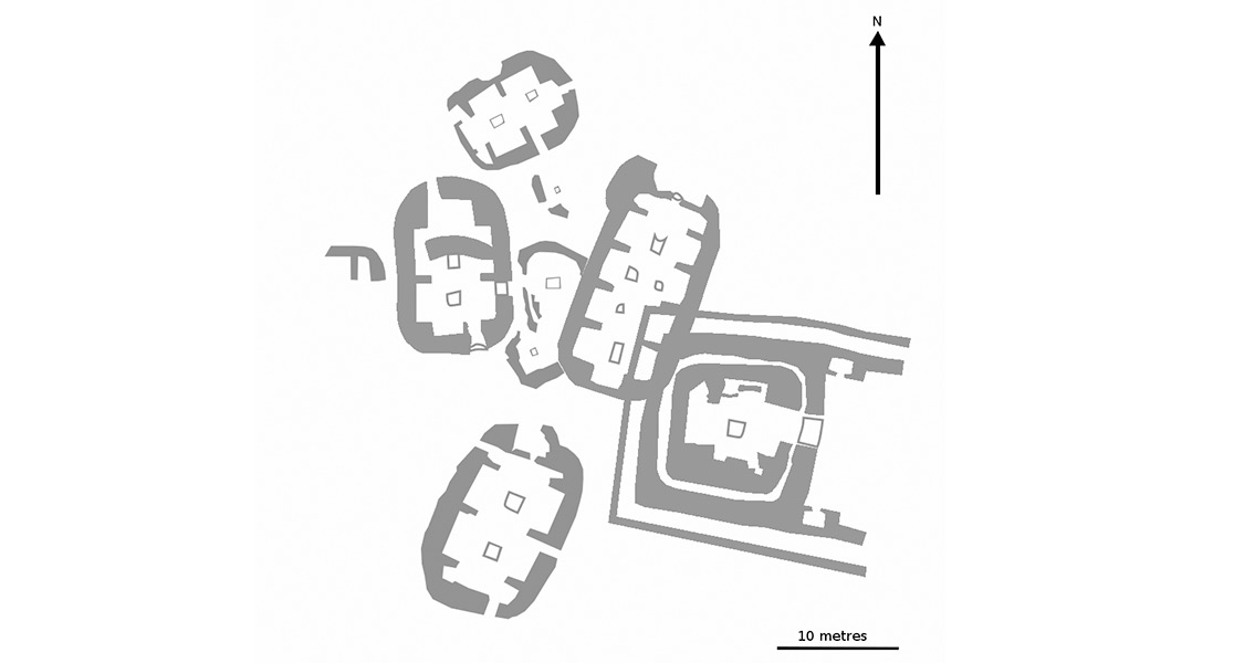 A general plan of the Ness of Brodgar