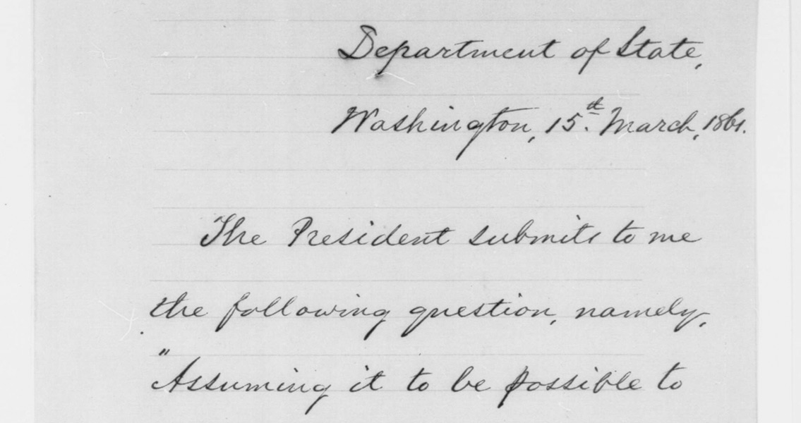 William H Seward Abraham Lincoln Fort Sumter (1)