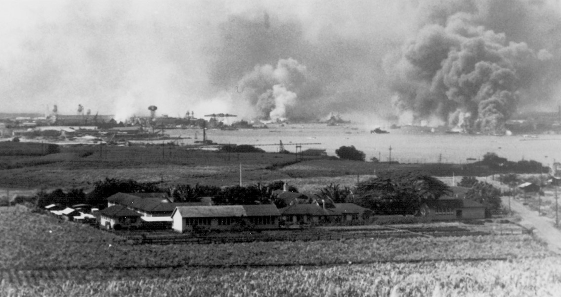 view-of-pearl-harbour-with-burning-ships-2