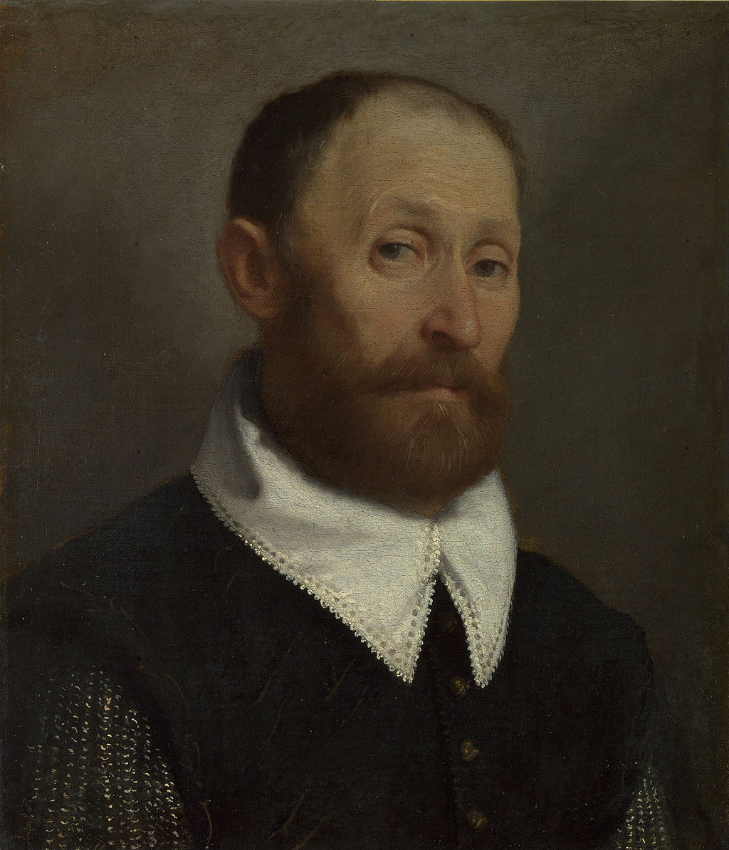 Giovanni Battista Moroni - Portrait of a Man with Raised Eyebrows - Google Art Project