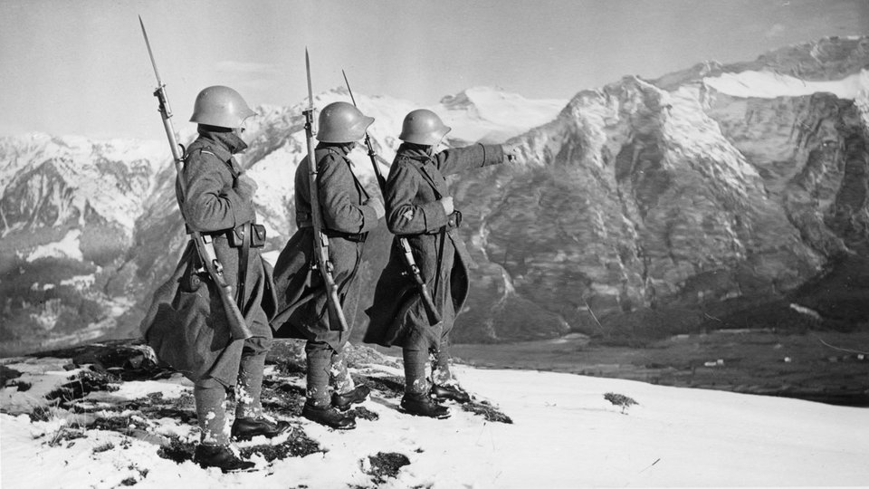 How did Switzerland stay neutral during World War II?